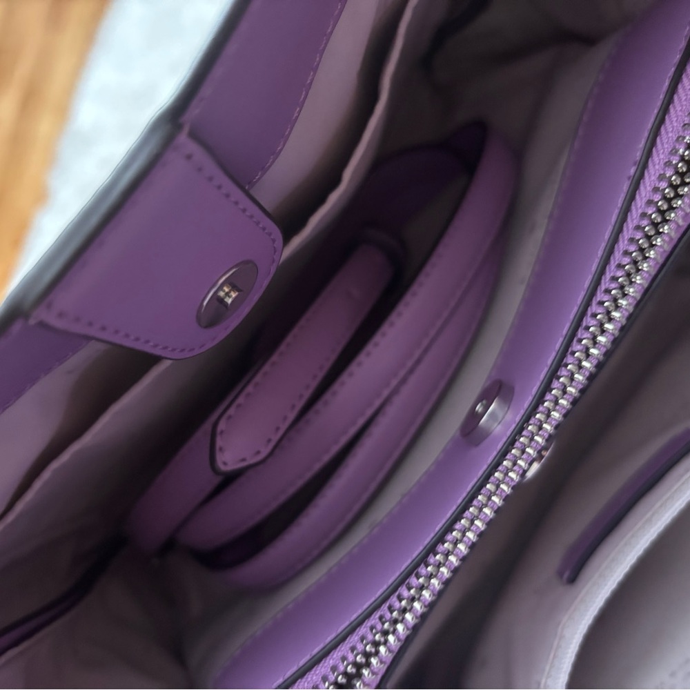 Kate Spade Lilac Textured Women's Bag - Picture 4 of 5